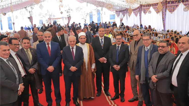 جامعة الريادة تنظم افطارها السنوي بحضور قيادات سياسية وتنفيذية ورموز الأزهر والكنيسة