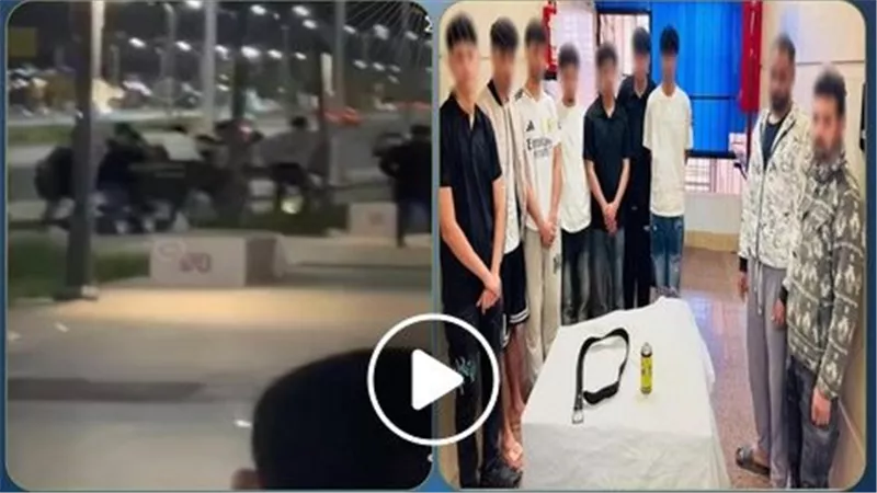 معاكسة فتاة.. كشف لغز فيديو مشاجرة الـ 9 مراهقين في شرم الشيخ | شاهد