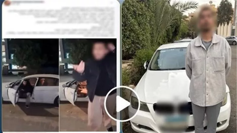 وسط الشارع.. تفاصيل القبض على موظف تحرش بفتاة في التجمع | فيديو