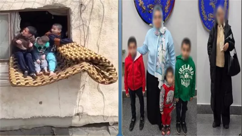 يحلسون على مرتبة خارج شباك شقة.. التفاصيل الكاملة لفيديو أطفال الإسكندرية المثير