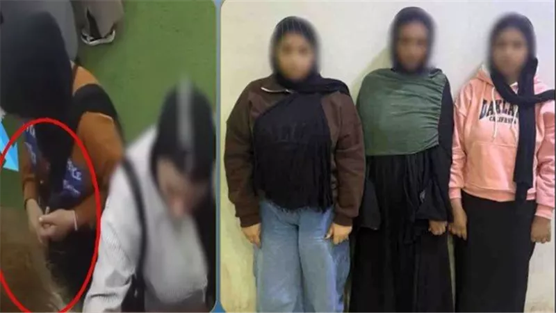  الكاميرا فضحتهم.. تفاصيل القبض على 3 فتيات بتهمة سرقة مستحضرات تجميل بالسويس | فيديو