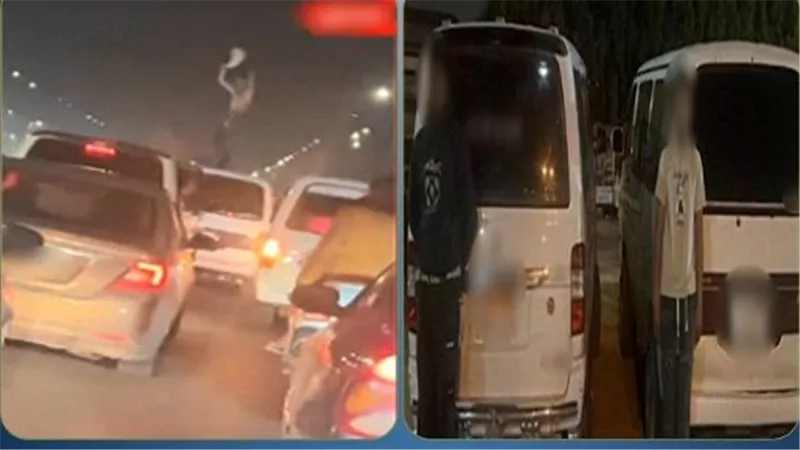  رقص عاري على الميكروباص.. تفاصيل ضبط سائقين عرضا حياة المواطنين للخطر بالجيزة | فيديو
