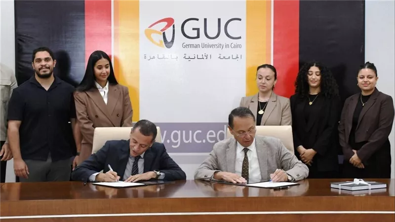  بروتوكول تعاون بين الجامعة الألمانية بالقاهرة ومحافظة أسوان لتنفيذ مشروع الهوية البصرية
