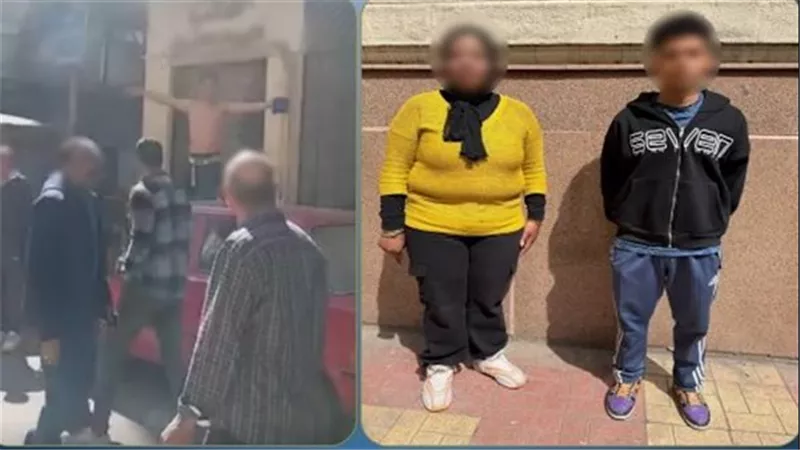 رفض يدرب ابنها.. تفاصيل اعتداء شخص على سيدة بالإسكندرية | فيديو