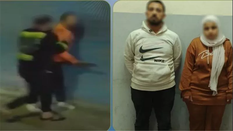  بسبب رؤية الطفل.. تفاصيل مشاجرة سيدة مع طليقها بالمعصرة | فيديو