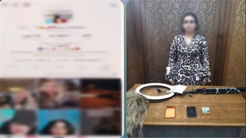 تفاصيل القبض على تيك توكر نشرت فيديوهات رقص بملابس خادشة | شاهد