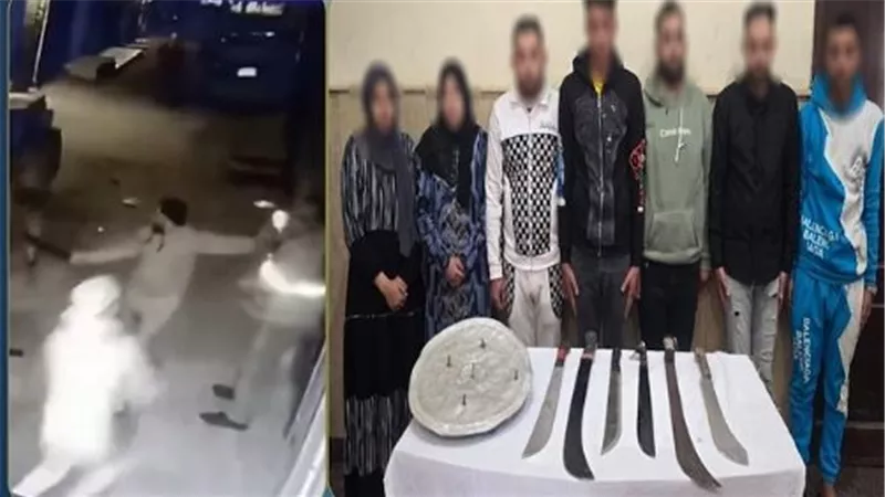 سيدتان و5 أشخاص.. تفاصيل مشاجرة الأسلحة البيضاء في الإسكندرية | فيديو