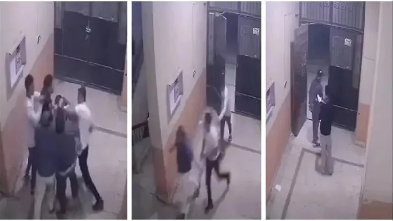 6 على واحد.. اعتداء جماعي على طالب في مدخل بيت بطنطا