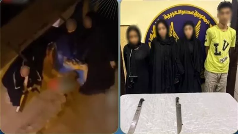 بعد ترويع عامل.. تفاصيل القبض على بطلات فيديو السكاكين في القليوبية | شاهد