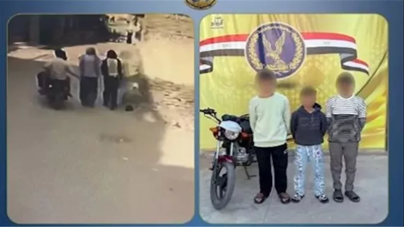 تفاصيل سقوط متحرشي الدراجة النارية بالشرقية بعد ملاحقة طفلة الحسينية | فيديو