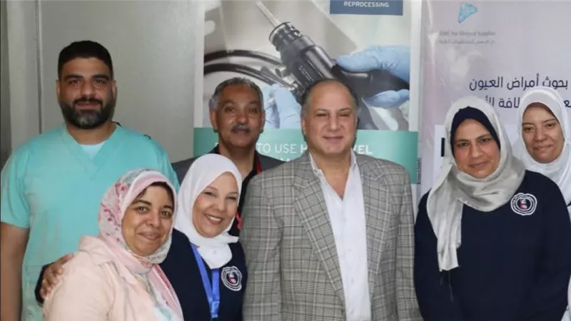 معهد بحوث أمراض العيون يحتفل باليوم العالمي لـ