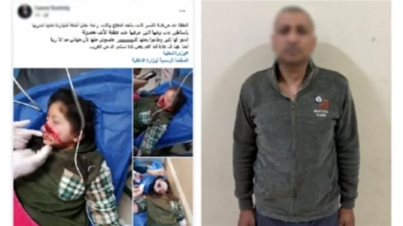 تفاصيل اعتداء عامل على صغيرة بسلاح أبيض في دمياط 
