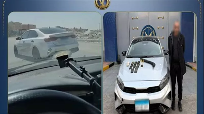 صدم سيارتها.. تفاصيل ضبط المتهم بالتعدى على فتاة بالجيزة | فيديو