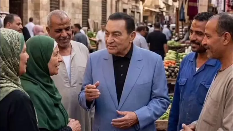 بلادي وإن جارت عليَّ عزيزةٌ.. علاء مبارك يثير الجدل بفيديو لوالده | شاهد