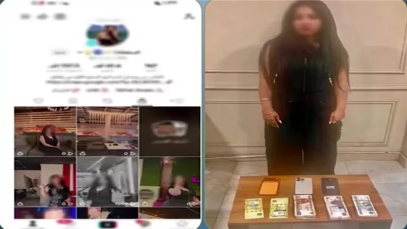 رقص فاضح وألفاظ خارجة.. تفاصيل القبض على صانعة محتوى بالشرقية | فيديو