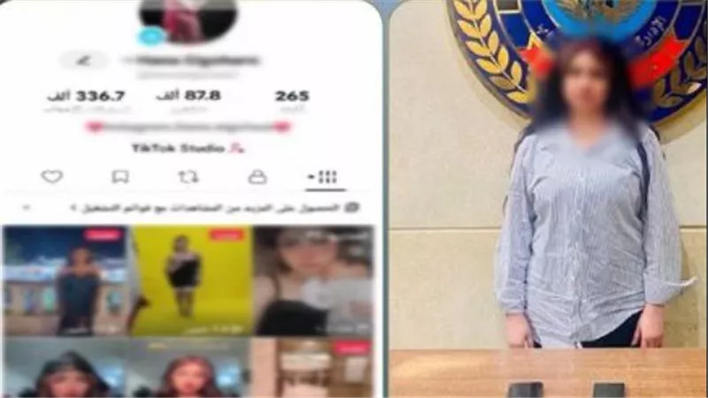 إيحاءات خارجة ورقص فاضح.. تفاصيل ضبط صانعة محتوى في القطامية | فيديو
