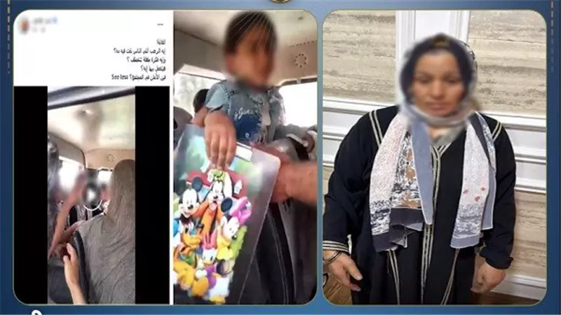عايزة أسرق الحلق.. تفاصيل إنقاذ طفلة اختطفتها سيدة داخل ميكروباص بالشرقية | فيديو