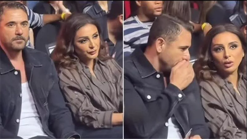  بعد سنوات من الانفصال.. ظهور أحمد عز وأنغام يثير ضجة | شاهد