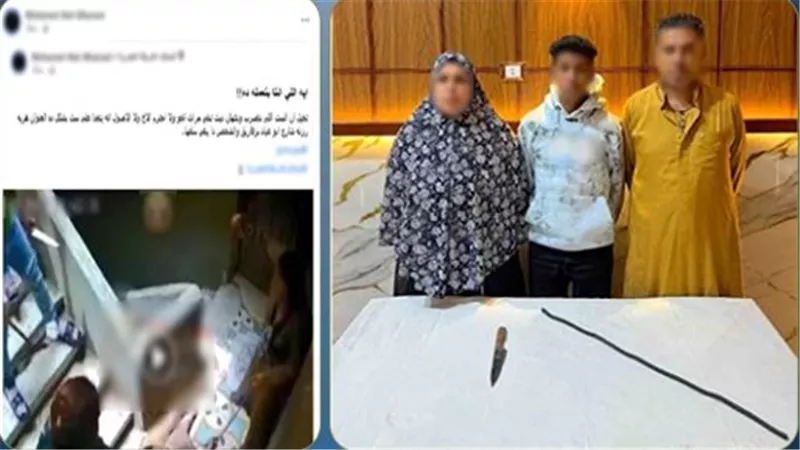 اعتداء عنيف بالسلاح على سيدة في الشرقية | فيديو