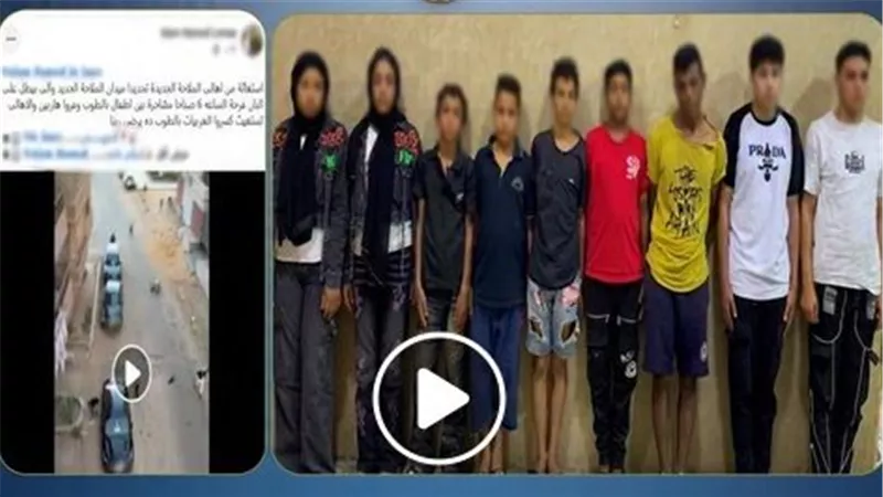 معاكسة فتاتين.. التفاصيل الكاملة لمشاجرة الحجارة في السويس | فيديو