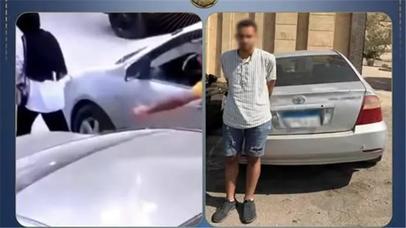 لقطات صادمة.. تفاصيل القبض على المتهم بالتحرش بفتاة في حدائق الأهرام | فيديو