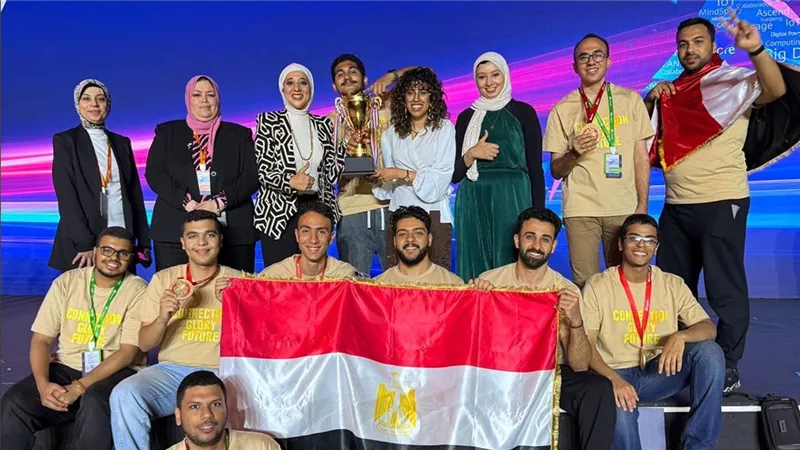 طالبان من الأكاديمية العربية يتوجان بالجائزة الكبرى في مسابقة 