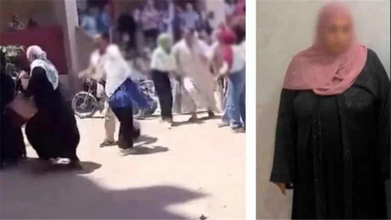 رفضت تغشش قريبتها.. تفاصيل تعدي سيدة على معلمة بمدرسة في الشرقية | فيديو