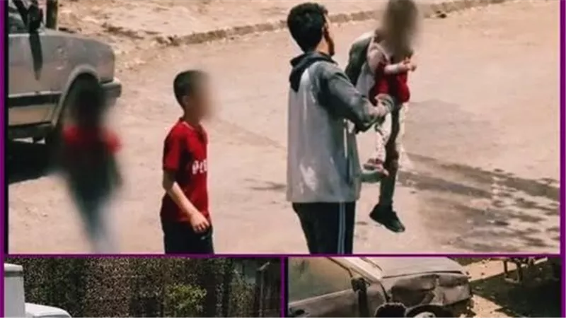 شاله وهبده على الأرض.. لقطات صادمة للاعتداء على طفل الدويقة | فيديو