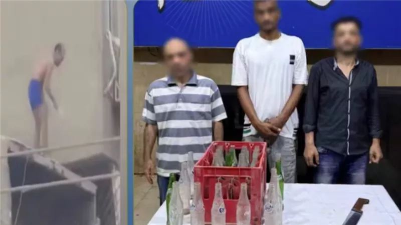 بلطجي فوق السطح.. تفاصيل ضبط المتهم بإرهاب الأهالي بدار السلام | فيديو