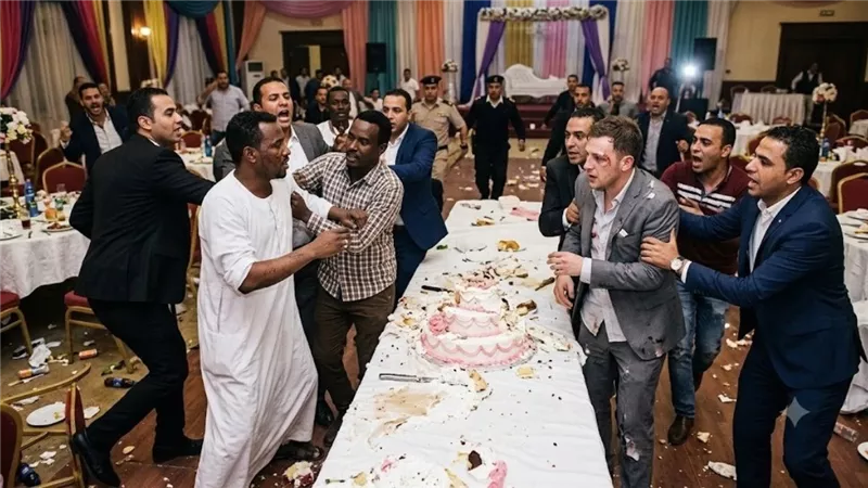  إصابة بريطاني وسودانيين بسبب الجاتوه.. التفاصيل الكاملة لمشاجرة حفل الزفاف بمدينة نصر 