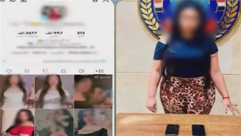 رقص فاضح.. تفاصيل القبض على بلوجر شهيرة بالعبور | فيديو