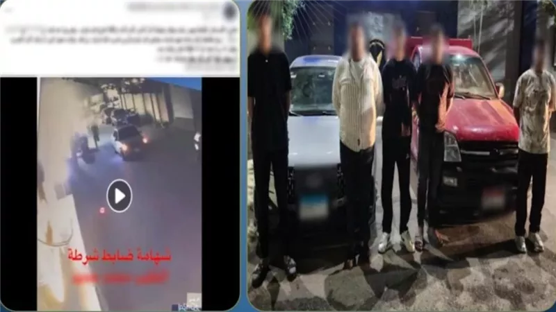  تفاصيل مثيرة في مطاردة ضابط شرطة لمتهمين اعتدوا على آخر | فيديو