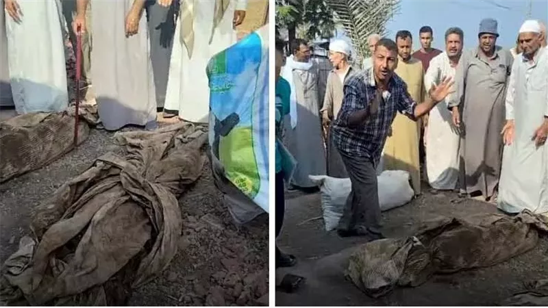 بعد فيديو رفات الموتى.. القصة الكاملة لأزمة مقابر عودة سالم بالشرقية