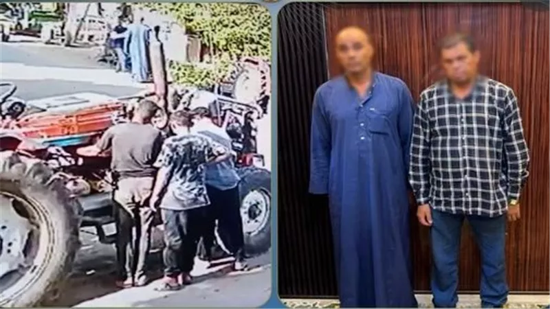 بسبب رن الجرس.. تفاصيل سقوط المتهم بالاعتداء على طفل بطوخ | فيديو