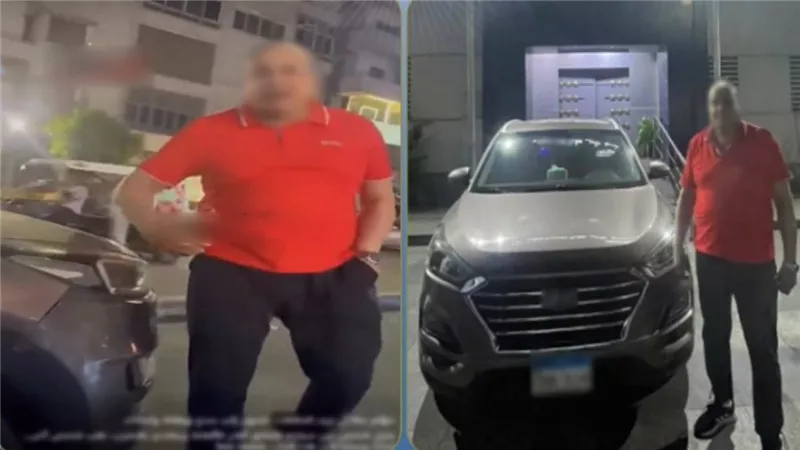  لوح بإشارة خارجة.. تفاصيل ضبط المتهم بالاعتداء على قائد سيارة بالقاهرة | فيديو