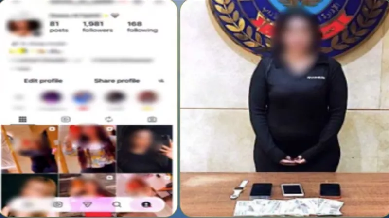 ملابس خادشة للحياء.. تفاصيل القبض على صانعة محتوى بأكتوبر | فيديو 