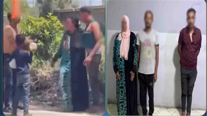 سيدة تُلقن جارها علقة موت بالبحيرة.. تفاصيل فيديو خناقة الجيران المثير للجدل | شاهد