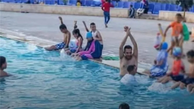 تفاصيل مأساوية في غرق طفل داخل حمام السباحة بنادي غزل المحلة 