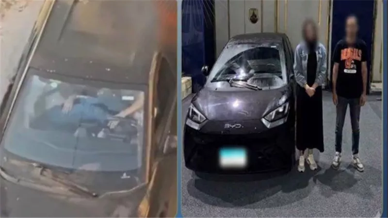  أفعال خادشة للحياء داخل سيارة.. تفاصيل القبض على شخص وصديقته بالإسكندرية | فيديو