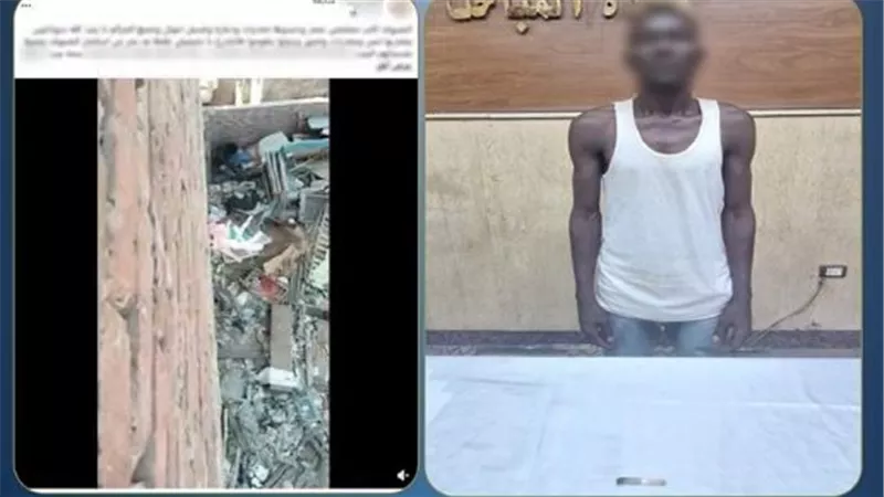 وسط الشارع.. تفاصيل ضبط أجنبي يتعاطى في عين شمس | فيديو