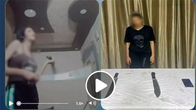 بملابسها الداخلية.. تفاصيل القبض على فتاة بالبحيرة | فيديو