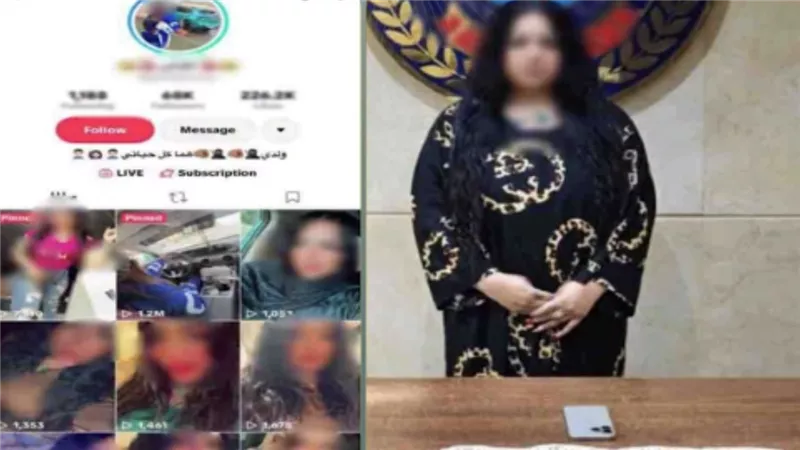 ملابس خادشة.. تفاصيل القبض على صانعة محتوي شهيرة بالقاهرة | فيديو