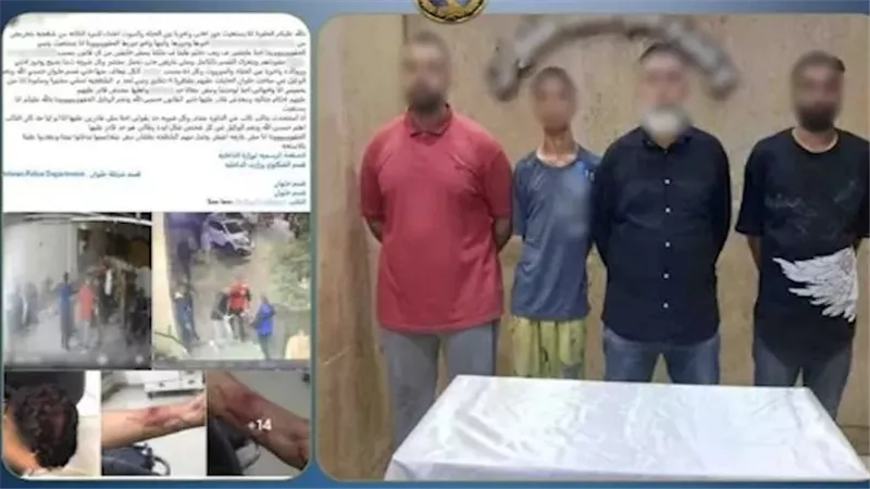 ادعت رفض تحرير محضر.. حقيقة فيديو البلطجة في حلوان | شاهد