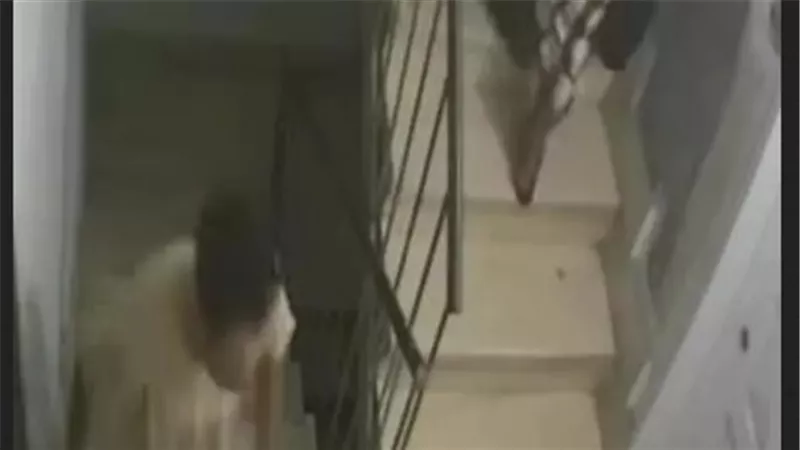 طلع وراها السلم.. تحرش عامل توصيل بسيدة في المعادي يثير الغضب | فيديو