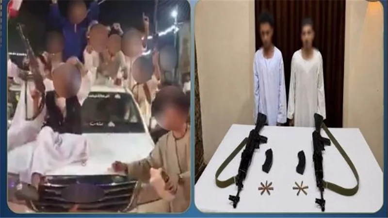 رقصا بالآلي في حفل زفاف.. تفاصيل ضبط شخصين استعرضا أسلحة نارية بقنا | فيديو