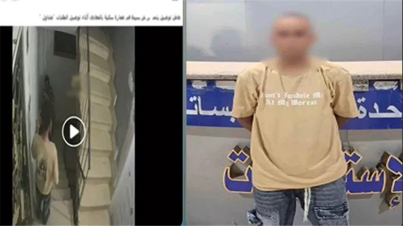  على سلم العقار.. تفاصيل القبض على ديلفرى تحرش بفتاة أجنبية بالقاهرة | فيديو