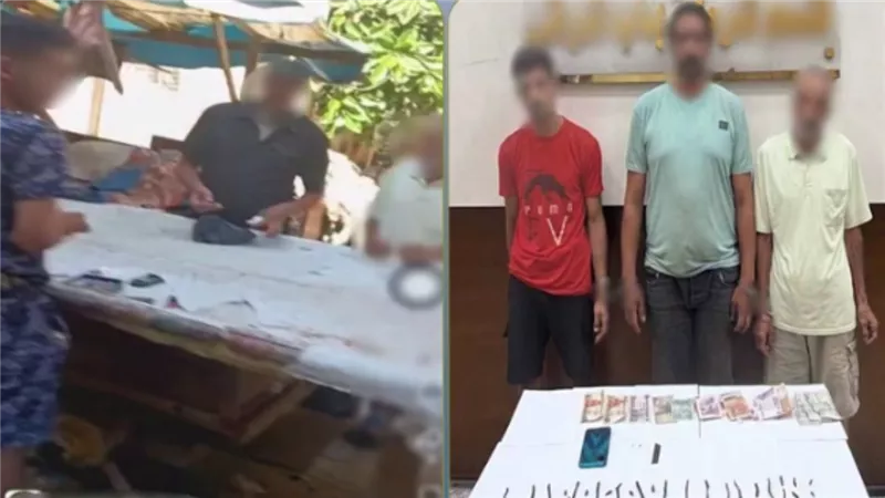 ترابيزة وسط الشارع.. تفاصيل القبض على المتهمين بترويج الحشيش بالإسكندرية | فيديو