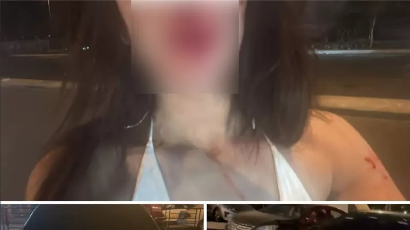تفاصيل الاعتداء على سيدة في التجمع | فيديو