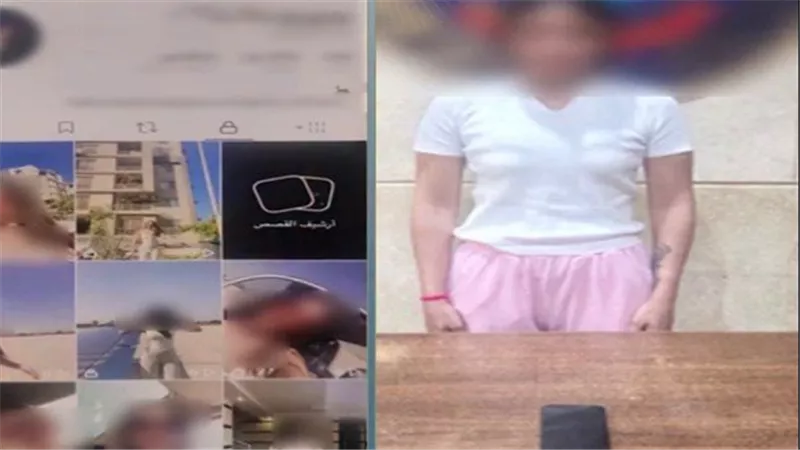 مقاطع فاضحة.. تفاصيل القبض على صانعة محتوى بأكتوبر | فيديو