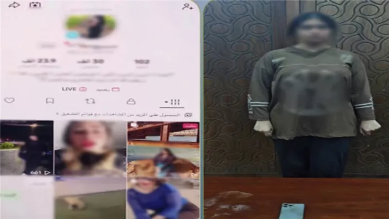 مقاطع وألفاظ خادشة.. تفاصيل القبض على بلوجر شهيرة بالإسكندرية | فيديو